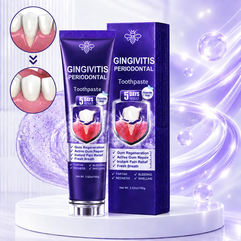 Clinical-Strength Toothpaste for Advanced Gum & Periodontal Repair