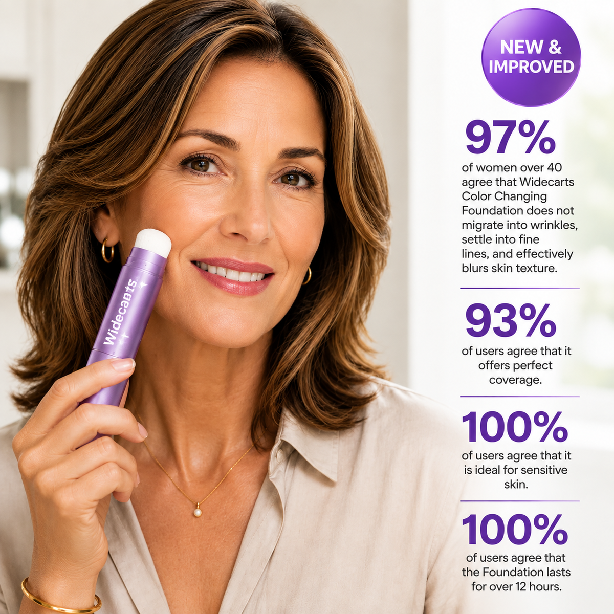 Changing Foundation Stick – The stick that makes mature skin glow again